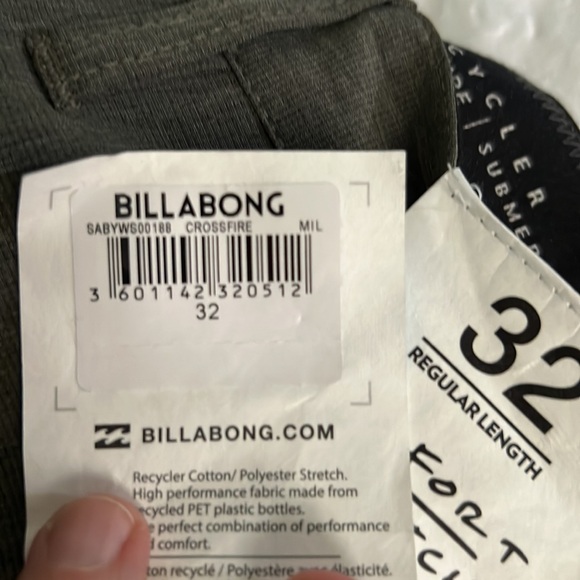 Billabong Crossfire Submersibles Mid Length-Sangria. Regular Length-Asphalt - Picture 5 of 8